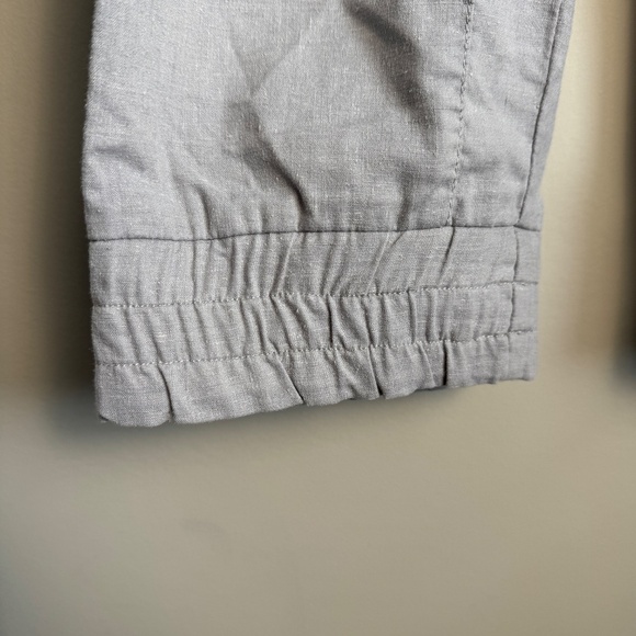 MEC Women's HEMP Capri Jogger Pants Gray Size 6 Cuffed Ankles‎ Pockets - Picture 4 of 12